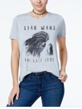 Star Wars Juniors' Chewbacca Graphic T-Shirt - Gray M